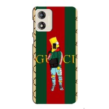 Брендновые Чехлы для Motorola MOTO G13 - (PREMIUMPrint) (Барт ГУЧЧИ)