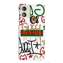 Брендновые Чехлы для Motorola MOTO G13 - (PREMIUMPrint) (Стиль GUUCI)