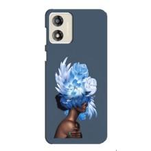 Чехлы (ART) Цветы на Motorola MOTO G13 (VPrint) (Цветы на голове)