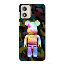 Чехлы для Motorola MOTO G13 - Bearbrick Louis Vuitton (PREMIUMPrint) (Яркий Bearbrick)