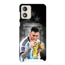 Чехлы для Motorola MOTO G13 (Leo чемпион) (AlphaPrint) (Месси Чемпион)