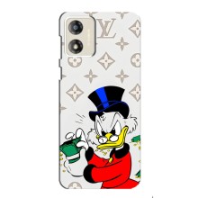 Чехлы для Motorola MOTO G13 - Скрудж МакДак Louis Vuitton (PREMIUMPrint) (Баксы Скрудж)