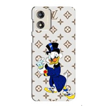 Чехлы для Motorola MOTO G13 - Скрудж МакДак Louis Vuitton (PREMIUMPrint) (Макдак на стиле)