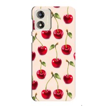 Чохли з фруктами для Motorola MOTO G13 (VPrint) (Черешня)