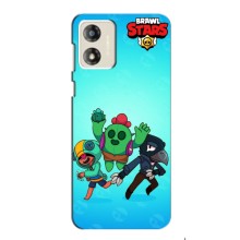 Чехлы Brawl Stars для Motorola MOTO G13 (AlphaPrint) – Тріо героїв