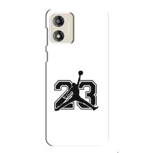 Чехлы для Motorola MOTO G13 - с картинкой JORDAN (AlphaPrint) (Jordan 23)