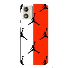 Чехлы для Motorola MOTO G13 - с картинкой JORDAN (AlphaPrint) (Лого Джордан)