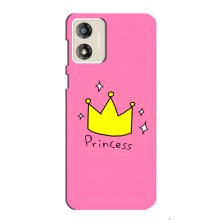 Чехол с картинкой (Стильные) для Мото джи 13 - (AlphaPrint) (Princess)