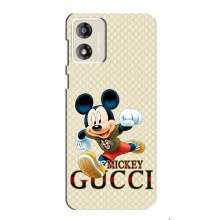 Чехол Disney Mouse Motorola MOTO G13 (PREMIUMPrint) (Mikki Gucci)