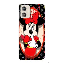 Чехол Disney Mouse Motorola MOTO G13 (PREMIUMPrint) (Минни Маус ЛВ)
