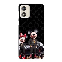 Чехол Disney Mouse Motorola MOTO G13 (PREMIUMPrint) (Семья Маусов)