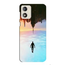 Чехол с человеком пауком для Motorola MOTO G13 - (AlphaPrint) (Паук человек)