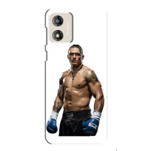 Чехол с картинкой Александр Усик для Motorola MOTO G13 – Усик на белом