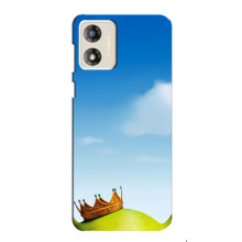 Чехол с мультфильмом Шрек на Motorola MOTO G13 – Голова Шрека