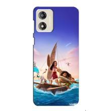 Чехол с мультфильмом Моана Motorola MOTO G13 (Моана и Мауи)