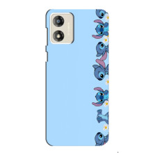 Чехол с принтом Стич на Motorola MOTO G13 – Стич фон