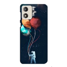 Космические Чехлы для Мото джи 13 (VPrint) (Планеты шарики)