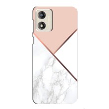 Мраморный чехол на Motorola MOTO G13 (VPrint) (Тройной мрамор)