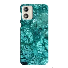Мраморный чехол на Motorola MOTO G13 (VPrint) (Зеленый мрамор)