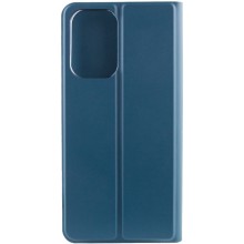 Кожаный чехол книжка GETMAN Elegant (PU) для Motorola Moto G14 – Синий