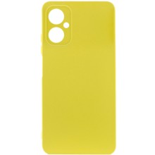 Чохол Silicone Cover Lakshmi Full Camera (A) для Motorola Moto G14 – Жовтий