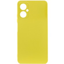 Чохол Silicone Cover Lakshmi Full Camera (A) для Motorola Moto G14 (Жовтий)