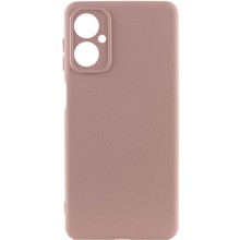 Чехол Silicone Cover Lakshmi Full Camera (A) для Motorola Moto G14 – Розовый