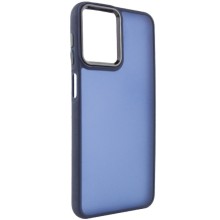 Чехол TPU+PC Lyon Frosted для Motorola Moto G14 – Navy Blue