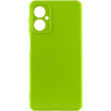 Чохол Silicone Cover Lakshmi Full Camera (A) для Motorola Moto G14 – Салатовий