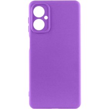 Чохол Silicone Cover Lakshmi Full Camera (AA) для Motorola Moto G14 – Фіолетовий