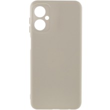 Чехол Silicone Cover Lakshmi Full Camera (A) для Motorola Moto G14 (Песочный)