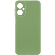 Чехол Silicone Cover Lakshmi Full Camera (A) для Motorola Moto G14 – Зеленый