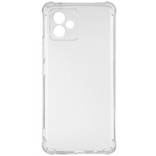 TPU чехол GETMAN Ease logo усиленные углы Full Camera для Motorola Moto G14 – Прозрачный
