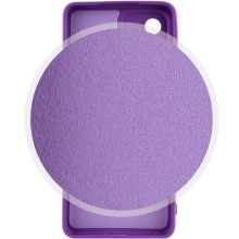 Чехол Silicone Cover Lakshmi Full Camera (AA) для Motorola Moto G14 – Фиолетовый