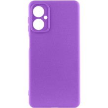 Чехол Silicone Cover Lakshmi Full Camera (AA) для Motorola Moto G14 – Фиолетовый