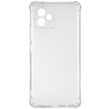 TPU чохол GETMAN Ease logo посилені кути Full Camera для Motorola Moto G14 – Прозорий