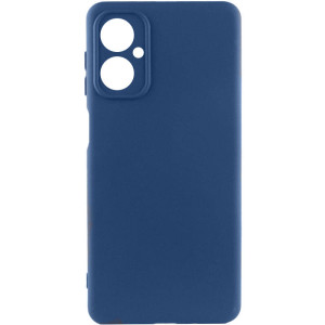 Чехол Silicone Cover Ummi Lakshmi Full Camera (AA) для Motorola Moto G14 – Синий