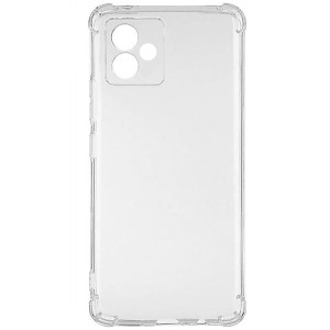 TPU чохол GETMAN Ease logo посилені кути Full Camera для Motorola Moto G14 – Прозорий