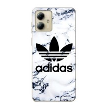 Чехлы Адидас для Motorola MOTO G14 (AlphaPrint) (Адидас на мраморе)