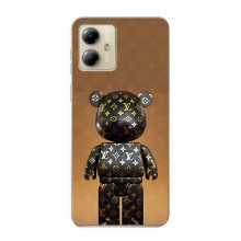 Чехлы для Motorola MOTO G14 - Bearbrick Louis Vuitton (PREMIUMPrint)