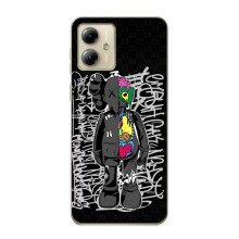 Чехлы для Motorola MOTO G14 - Bearbrick Louis Vuitton (PREMIUMPrint) (Стиль Bearbrick)