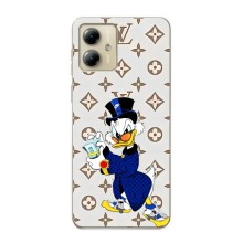 Чехлы для Motorola MOTO G14 - Скрудж МакДак Louis Vuitton (PREMIUMPrint) (Макдак на стиле)