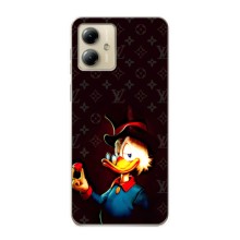 Чехлы для Motorola MOTO G14 - Скрудж МакДак Louis Vuitton (PREMIUMPrint) (Скрудж с бриллиантом)