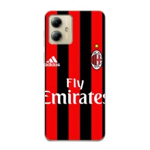 Чехлы для Motorola MOTO G14 (VPrint) - Футбольные клубы (Milan)