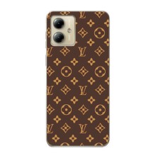 Чехлы Луи Витон для Motorola MOTO G14 (AlphaPrint - LOUIS VUITTON) (фон LOUIS VUITTON)