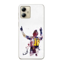 Чехлы Месси для Motorola MOTO G14 (AlphaPrint) (Messi Barca)