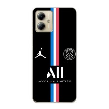 Чехлы PSG для Motorola MOTO G14 (AlphaPrint) (футболка ПСЖ)