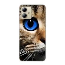 Чехлы с Котиками для Motorola MOTO G14 (VPrint) (Глаз кота)
