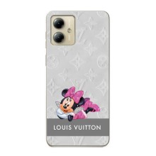 Чехол Disney Mouse Motorola MOTO G14 (PREMIUMPrint) (Мики Маус ЛВ)