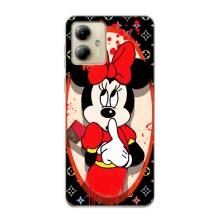 Чехол Disney Mouse Motorola MOTO G14 (PREMIUMPrint) (Минни Маус ЛВ)